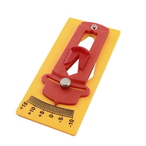 Aexit RC Remote Electrical equipment Control Measuring Tool Mini 25 Degree Pitch Gauge for 500 Size...
