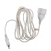 Produktbild Prolongateur qualité HO3VVH2F 2x 0.75 prise 6A Blanc 5m