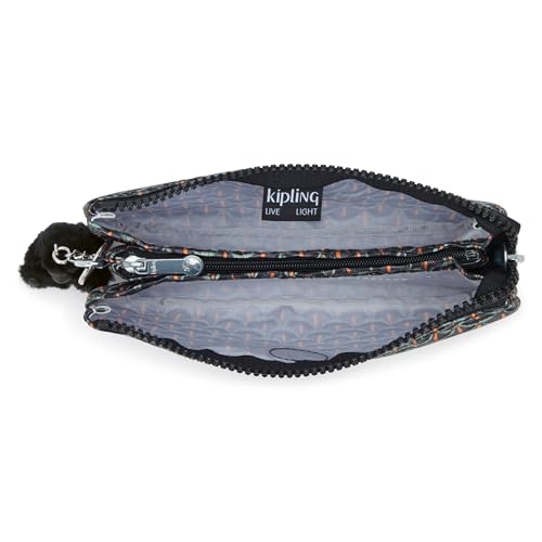 KIPLING CREATIVITY L Große Geldbörse, Beutel, Etuis, Geo Feather (Schwarz)