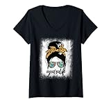 Photo Gallery donna paralife messy bun #paralife - paraprofessional da donna maglietta con collo a v Photo Gallery donna paralife messy bun #paralife - paraprofessional da donna maglietta con collo a v
