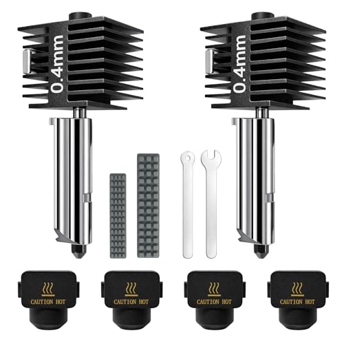 CreatryLab A1/A1 Mini/A2L 0.4mm Hardened Steel Nozzle for Bambu Lab 2 Pack