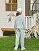 Yekay Size 6 Girls Clothes Two Piece Twist Front Long Sleeve Pullover SweatShirts & Wide Leg Sweatpants Outfits Fashion Jogger Set