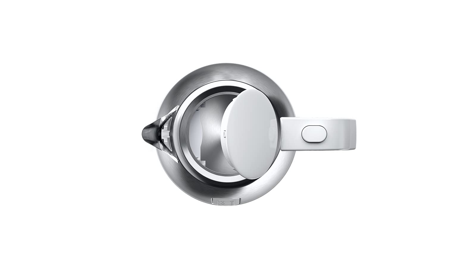Braun PurShine - Bollitore elettrico, base girevole a 360°, indicatore del livello dell'acqua, stoccaggio del cavo, funzione di spegnimento automatico, capacità 1,7 l, WK1500WH, 2200 W, bianco