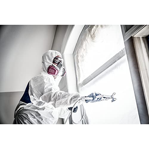 3M Household Multi-Purpose Respirator, Includes: 1 Facepiece And 1 Pair Organic Vapor Cartridges With P100 Particulate Filter #TOP3