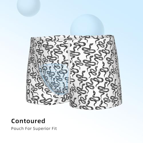 Boys' Cotton Boxer Brief Soft Underwear-Snake4