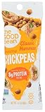 The Good Bean, Chickpea Snacks Grab & Go Classic Hummus Gluten and Nut Free, 1.4 Ounce
