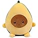 Bonito Juguete de Peluche de Aguacate, Cute Avocado Plush, Almohada rellena de Aguacate, Regalo para niñas, niños y Amigos (30CM)