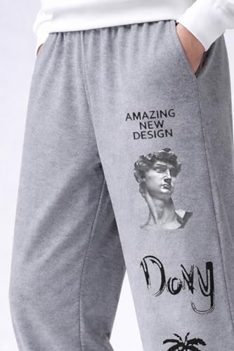Image of Men Baggy Regular Fit Track Pants