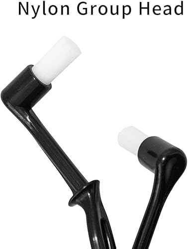 Miniatura 4 de Juego de cepillos de limpieza para máquina de café, 2 cepillos limpiadores de espresso con cuchara, cabezal de grupo de nailon, herramienta de