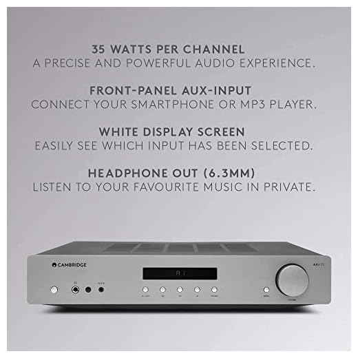Cambridge Audio AXA35 Integrated Stereo Amplifier