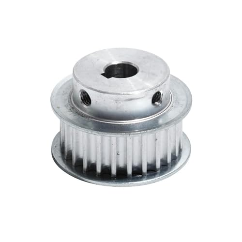 AUNANGLJSCS Straightspur gear Motor Pinion Gear Timing Belt Wheel, 1pcs HTD5M-25T 16mm Width Transmission Pulley with Keyway 8/10/12/12.7/14/19mm Bore 5mm Teeth Pitch Gear(Bore 14mm Key 5x2.3)