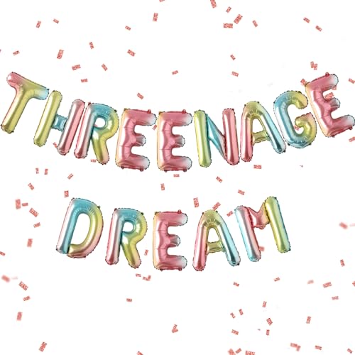 Wonmelody Threenager Birthday Decorations for 3 Year Old Girl