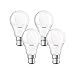 Price comparison product image OSRAM LED Base Classic A / LED-lamp in bulb shape with B22d-base / not dimmable / replacement for 8.5 Watt / Matt / warm white - 2700 Kelvin / 4er-Pack