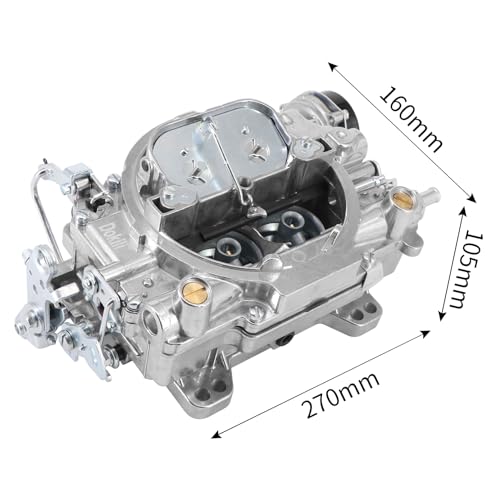 Dokili 1406 Carburetor for 600 CFM 4 Barrel AFB-Style Square Bore Compatible with G.MC Silverado Corvette Mustang Pickup Truck Electric Choke - Thumbnail 7