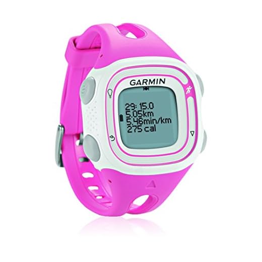Garmin Forerunner 10 - Reloj Gps Para Fitness, Blanco Y Rosa