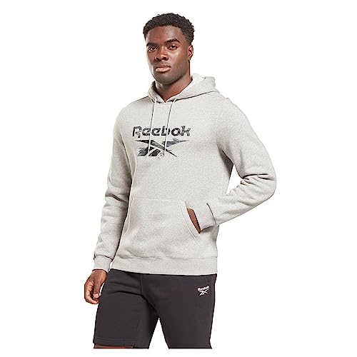 Sweatshirt à capuche homme Reebok camouflage moderne vêtement de sport streetwear