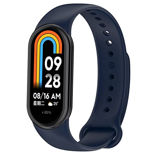Correa deportiva de silicona para Xiaomi Mi Band 8/9/10 miniatura 2