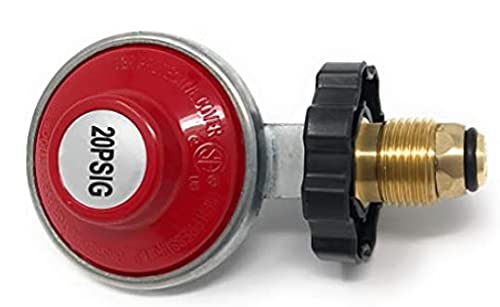 High Pressure Gas Regulator 20 PSIG [2776] NON Adjustable Free Flow Gas 1/4