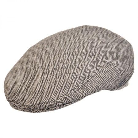 Jaxon Herringbone Ivy Cap (XX-Large, Brown)