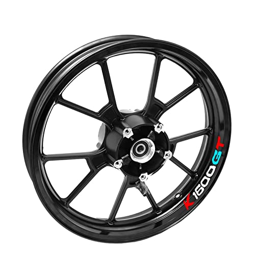 Rayures de jante K1600GT décalcomanies réfléchissantes haute densité couleur A25 pour moto