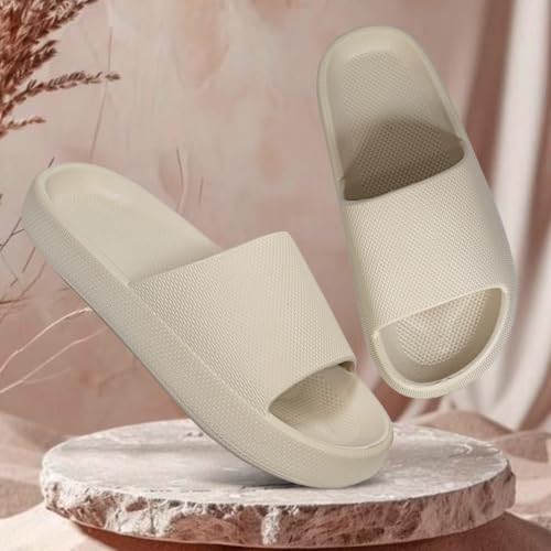 Image of Comfortable Cushioned Sole Arch Support Sliders | Durable Lightweight Flexible Style | Casual Flats Footwear Man | Ultra Soft Sliders for Adult | Stylish & Anti-Skid