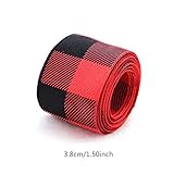 4, ampliamente utilizado: muy adecuado para detalles de bodas, también muy adecuado para decoraciones de fiestas, decoraciones navideñas, papel de regalo de Navidad, manualidades de bricolaje, etc., también adecuado para proyectos de costura, embalaje de regalos, decoración de invitaciones y todos los artículos manuales;