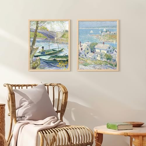 Image of upsimples 16x20 Picture Frame Solid Wooden, Nursery Decor, 1Pack Natural