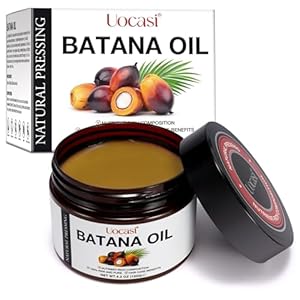Raw Batana Oil for Hair Growth (4.2 OZ), 100% Pure Natural Unrefined – Prevent Hair Loss and Promotes thickness for Women & Men