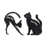delineador cola de gato 2 plantillas de forma de gato en cada paquete, puedes hacer 10 formas de maquillaje de ojos. Uso para sombra de ojos, delineador de ojos, cejas. Satisface fácilmente las necesidades de baile, fiesta, entrevista, rendimiento y así sucesivamente. También se puede utilizar como una plantilla para que los niños dibujen gatos