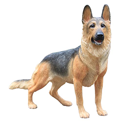 Berger allemand noir dos simulation chien modèle pour décoration voiture