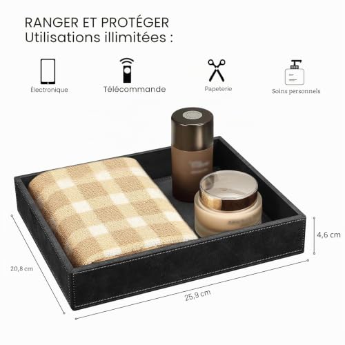 SITHON Plateau Organisateur pour Clés, Plateau de Rangement – vue 2