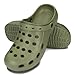 Produktbild PLAME Unisex Garten Clogs Gartenschuhe Damen Gartenclogs Herren Sehr Leicht Clogs 36-46 EU (Dunkelgrün, EU Schuhgrößensystem, Erwachsene, Numerisch, M, 42)