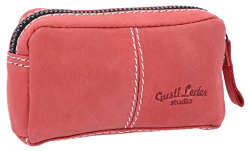 Gusti Leder studio "Butler Cartera de Cuero Auténtico Monedero Funda para Llaves Vintage Retro Unisex Rojo 2A66-22-10 Cover
