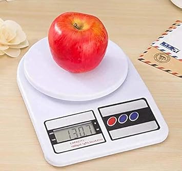 LAPANI Digital Kitchen Weighing Scale,Portable Weighting Machine for Home,Electronic Food Weight Machine,Measuring Cooking Vegetable Fruit Multipurpose,Kitchen vajan kata