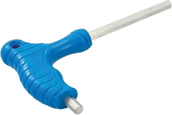Silverline - T-Handle Hex Keys, 10pcs 2-10mm (323710)