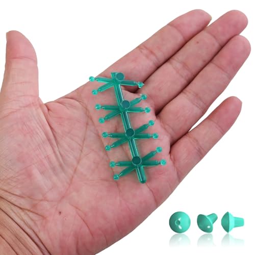 Juego de 150 piezas de tope elástico para pesca de carpa miniatura 4