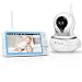 Acenz Video Baby Monitor with 5 Inches Display, 720P HD Resolution, Remote Pan & Tilt & Zoom, No Glow Night Vision, Two-Way Talk, Sound & Temperature Alert, 3000mAh Lithium Battery