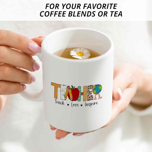 Taza de cerámica para profesor con capacidad de 11 onzas miniatura 4