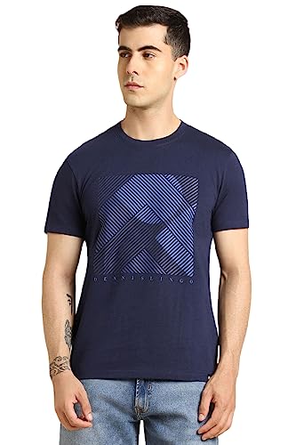 Image of Dennis Lingo Men's Cotton Solid T-Shirt