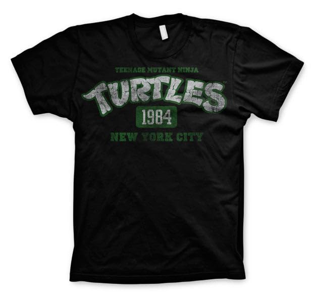T-shirt TMNT pour homme nostalgique de l'époque culte New York 1984