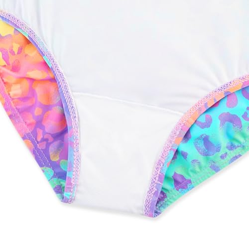 Image of Girls One Piece Swimsuits Cute Ruffles Swimming Bathing Suit with Adjustable Straps Beach Pool Kids Swimwear 3T-12