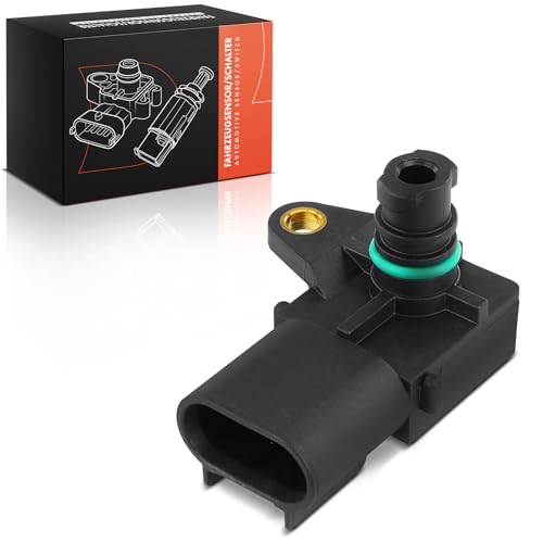 Frankberg Intake Manifold Pressure Sensor 3-Pin Compatible with Grand Cherokee IV WK WK2 6.4L 2011-2024 Patriot MK74 2.0L 2.4L 2008-2017 Sebring JS 2.0L 2.4L 2006-2010 Replace# 5033310AB