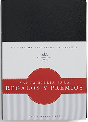 RVR 1960 Biblia para Regalos y Premios, negro imitación piel (Spanish Edition)