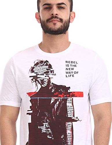 Image of Colt Men's Printed Regular Fit T-Shirt