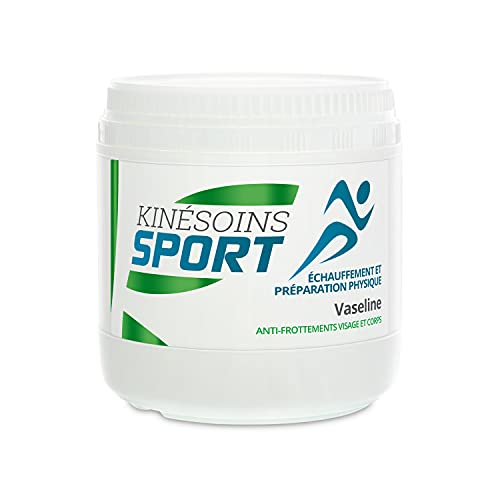 KINÉSOINS SPORT - Vaseline - Anti-frottements visage et corps pour sportif - 500 ml Cover
