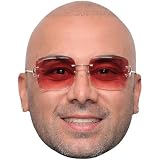 Wisin (Smile) Mascaras de Personajes Famosos, Caras de Carton