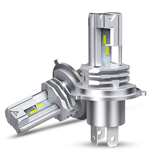 Amazon | LEDヘッドライト ポンつけ ファンレス 新車検対応 H4 DC12V