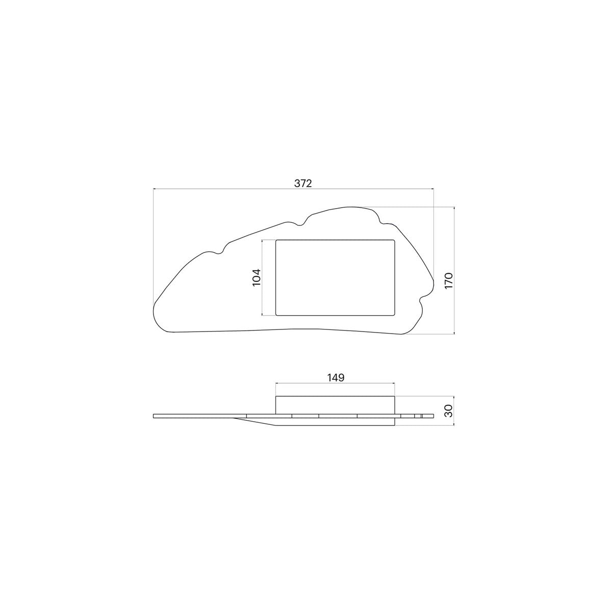 Filtro Aria Originale Honda Sh Ie Abs 125 150 2013 - 2016 17210K01900