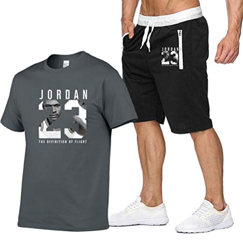Chándal Jordan 23 para hombre, conjunto de dos piezas con capucha y pa
