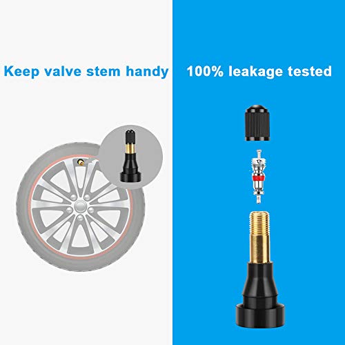 Riseuvo 5Pcs Tr600Hp High Pressure Tire Valve Stem High-Pressure Tubeless Snap-In Valves Good For Larger Or Heavy-Duty Vehicle #TOP3